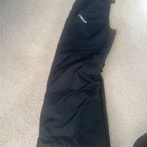 Spyder Black Insulated Snowpants